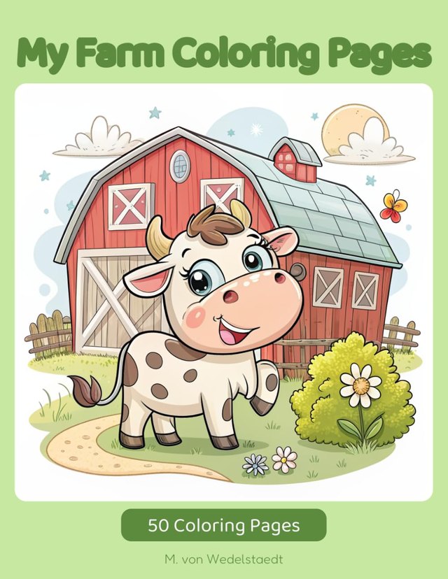 Cover: My Farm Coloring Book